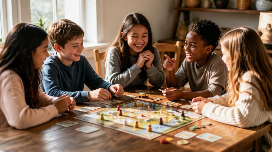 Sällskapsspel för barn: guide till klassiker, moderna favoriter och hur du väljer rätt spel